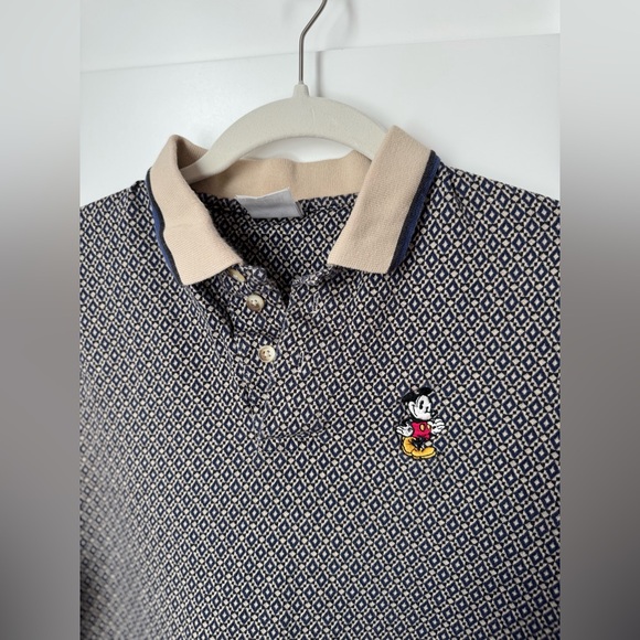 Vintage Disney Men's Mickey Mouse Polo Shirt size medium - Picture 4 of 9